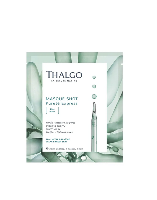 Máscara shot purificante - Rosto (Máscara tecido 20ml)